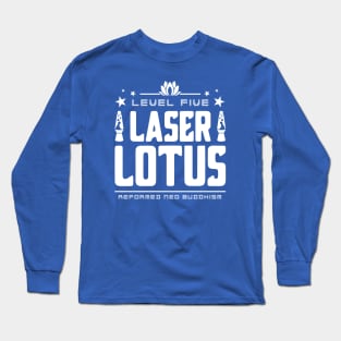 Laser Lotus Pure White Option Long Sleeve T-Shirt